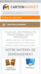Mobile Screenshot of cartonmarket.fr